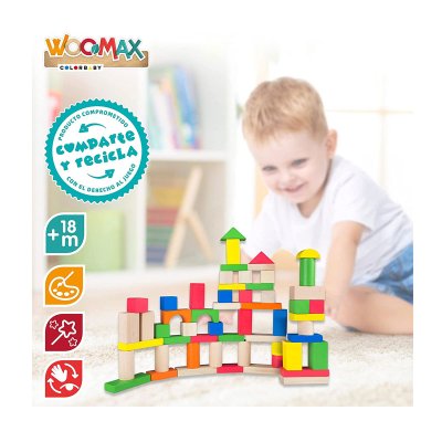 Wholesaler of Cubo 100 bloques de construcción Play & Learn