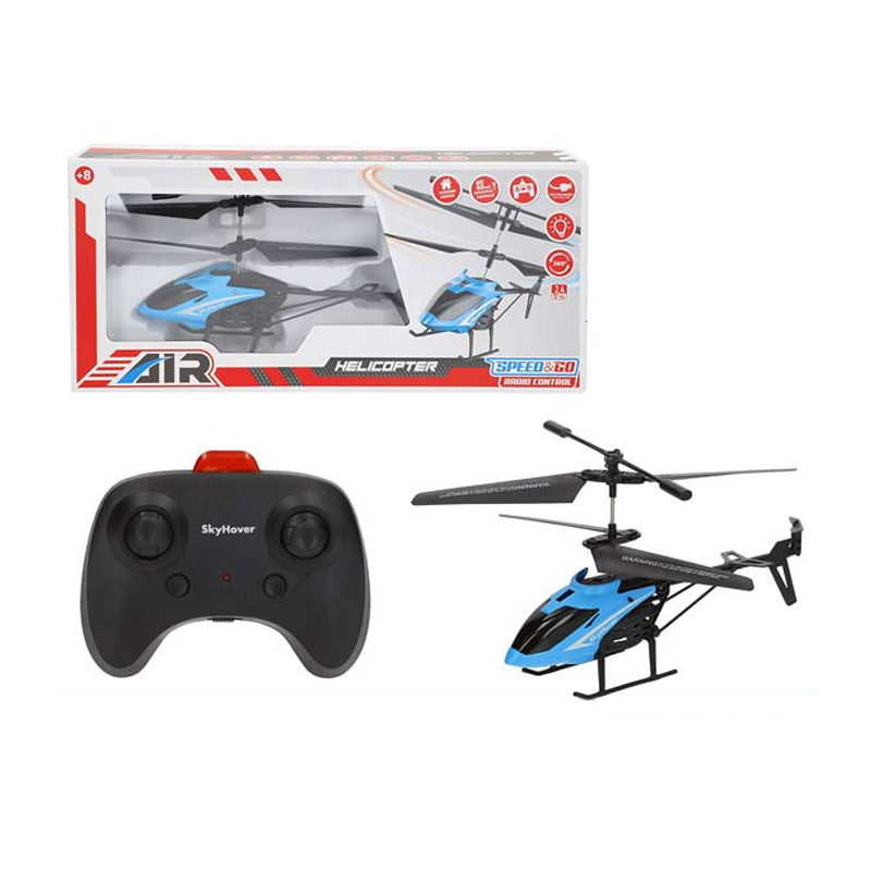 Miniatura helicóptero c/radio control Speed & Go 20cm