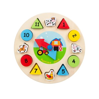 Relog puzzle madera Play & Learn 批发