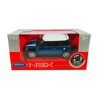 Distribuidor mayorista de Miniatura vehículo Mini Cooper S 1:43 - modelo azul