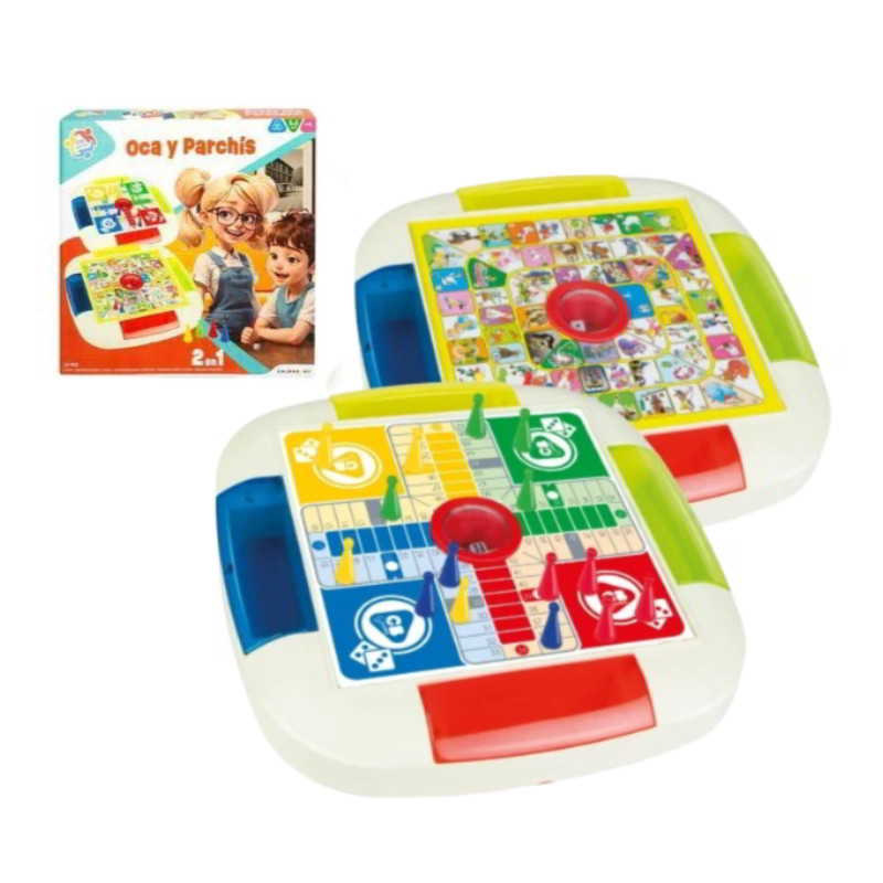 Juego 2 en 1 Parchís Oca