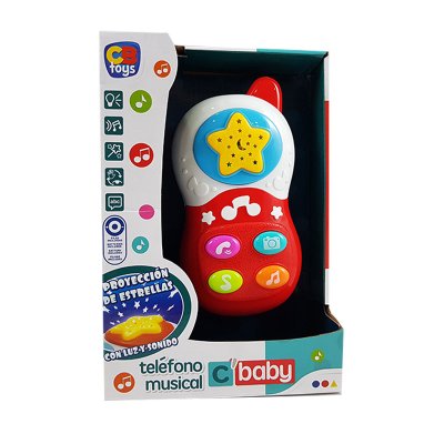 Teléfono musical infantil CBaby - rojo 批发