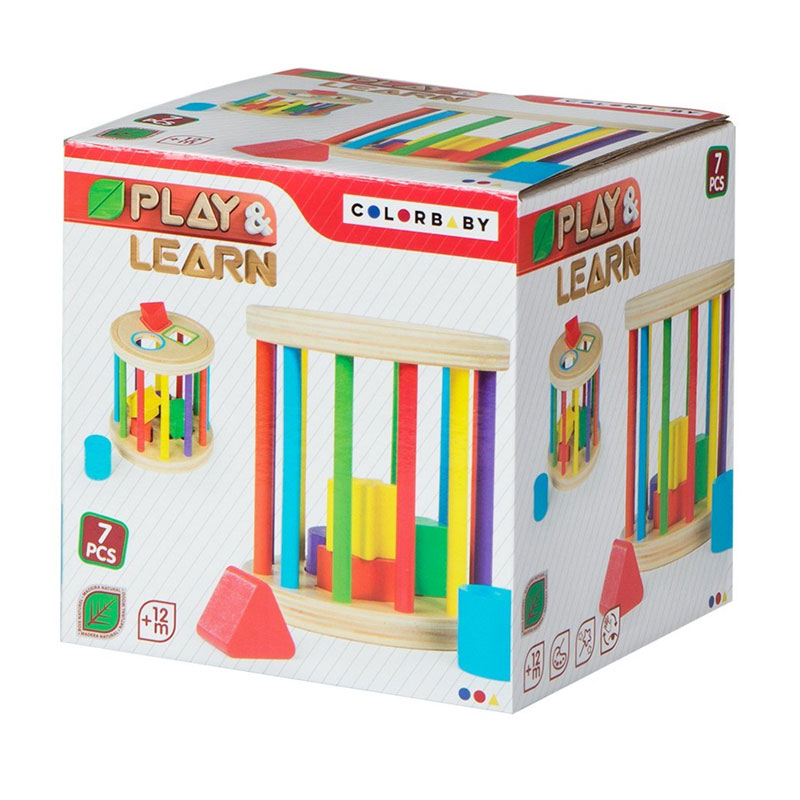 Distribuidor mayorista de Juego figuras y formas madera Play & Learn