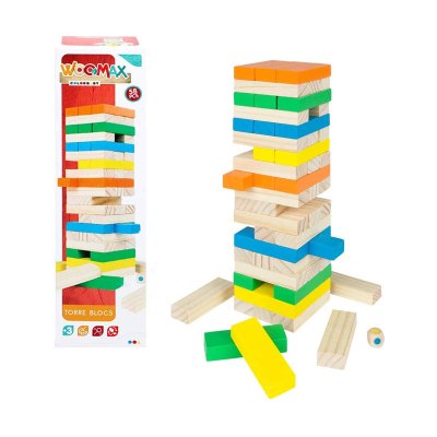 Wholesaler of Torre blocs madera 58plz Play & Learn