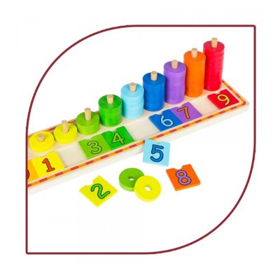 Wholesaler of Juego educativo fichas y números Play & Learn