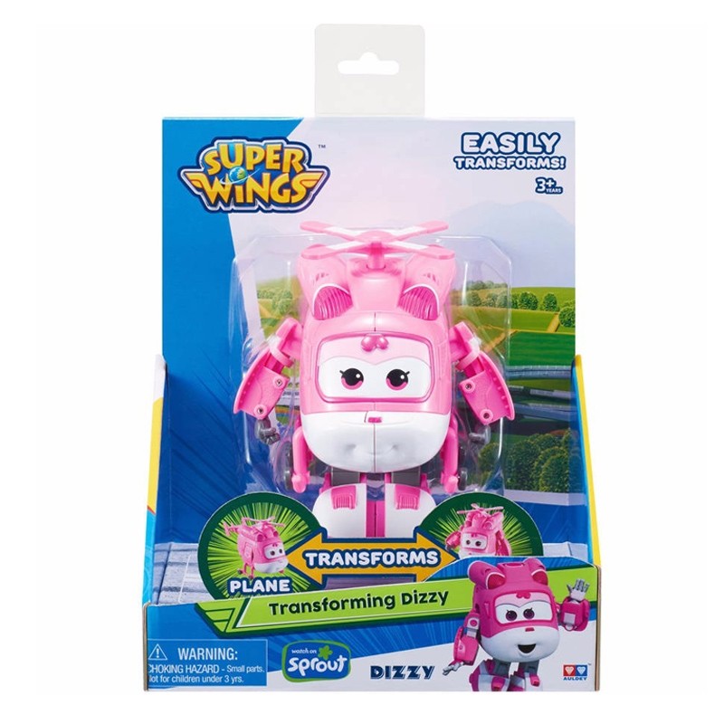 Distribuidor mayorista de Figura Super Wings Transforming Dizzy