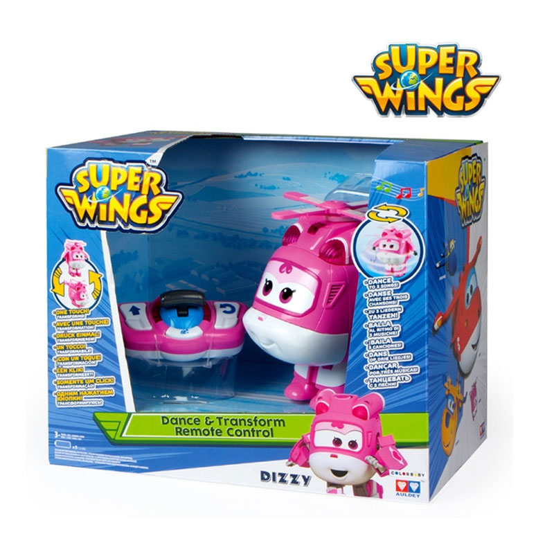 Distribuidor mayorista de Figura Super Wings Teledirigido Dance & Transform Dizzy