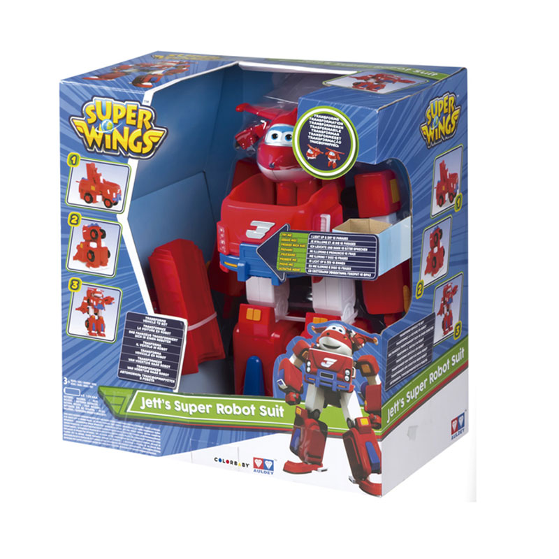 Distribuidor mayorista de Super Vehículo Robot Transformable con Figura Jett