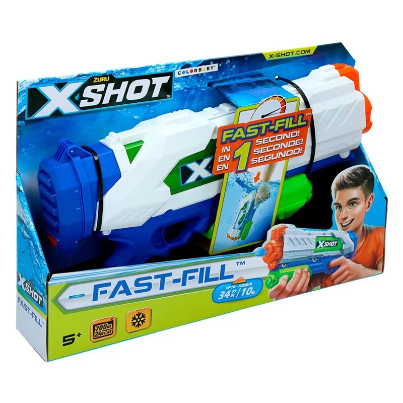 Pistola de agua Fast-Fill de X-shot 700ml
