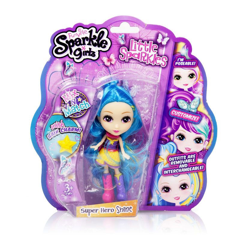 Distribuidor mayorista de Muñeca Sparkle Girlz Little Sparkle Super Hero