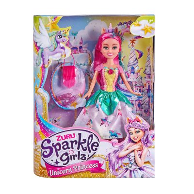 Distribuidor mayorista de Muñeca Unicorn Princess Sparkle Girlz - magenta