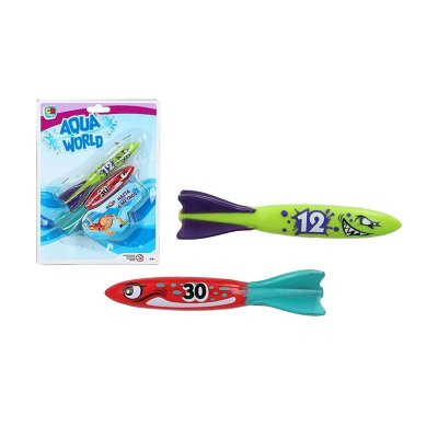 Juego acuático torpedos 2pcs Aqua World Cb Toys 批发