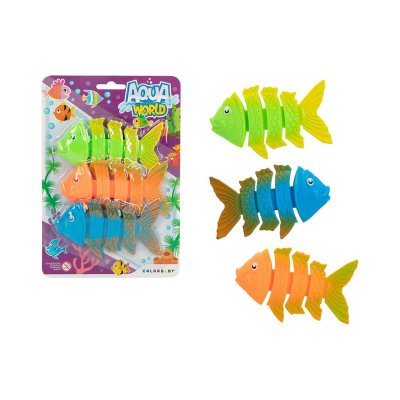 Juego acuático peces 3pcs Aqua World