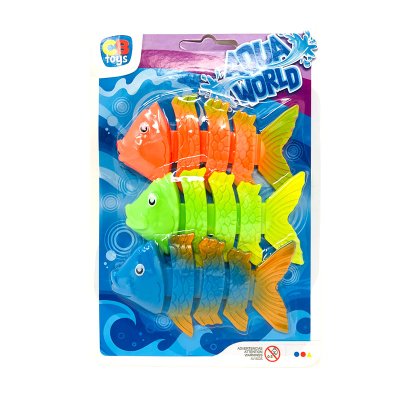 Wholesaler of Juego acuático peces 3pcs Aqua World Cb Toys