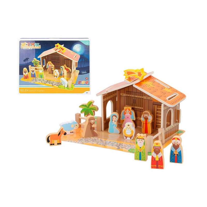 Belén de madera Woomax