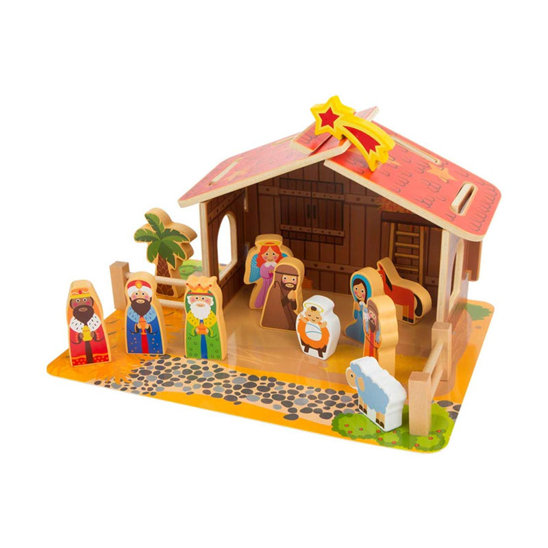 Distribuidor mayorista de Belén de madera Woomax