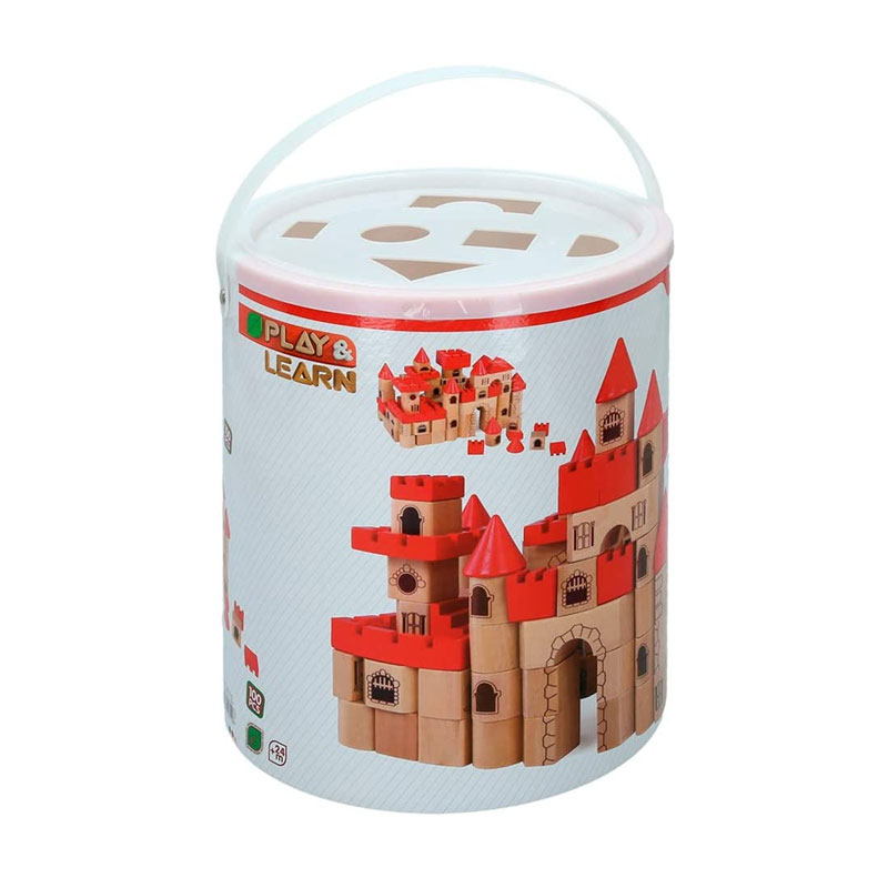 Cubo 100 bloques Castillo Medieval Play & Learn