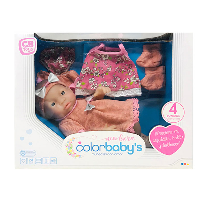 Distribuidor mayorista de Muñeca New Born CBtoys - niña