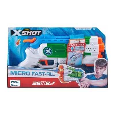 Pistola de agua Micro Fast-Fill de X-shot 170ML