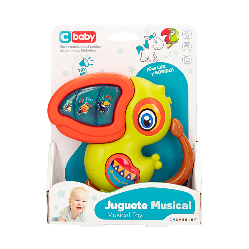 Juguete animal musical CBaby - pelicano