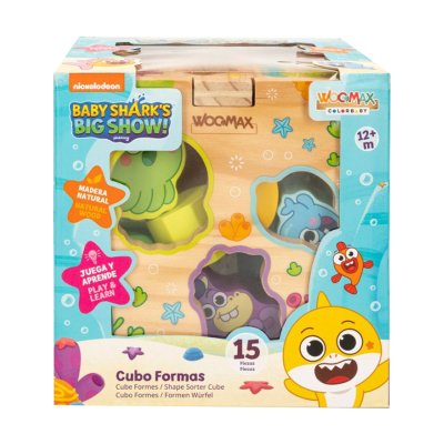 Cubo encajable Baby Shark's Big Show Woomax