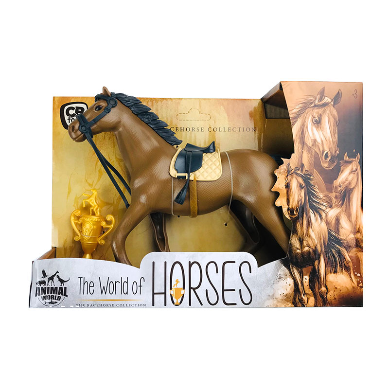 Wholesaler of Juguete Caballo c/trofeo The World of Horses CBtoys - marrón