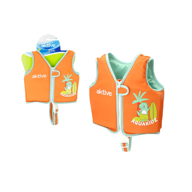 Chaleco de natación 2/3 años 15-19kg Aktive - naranja