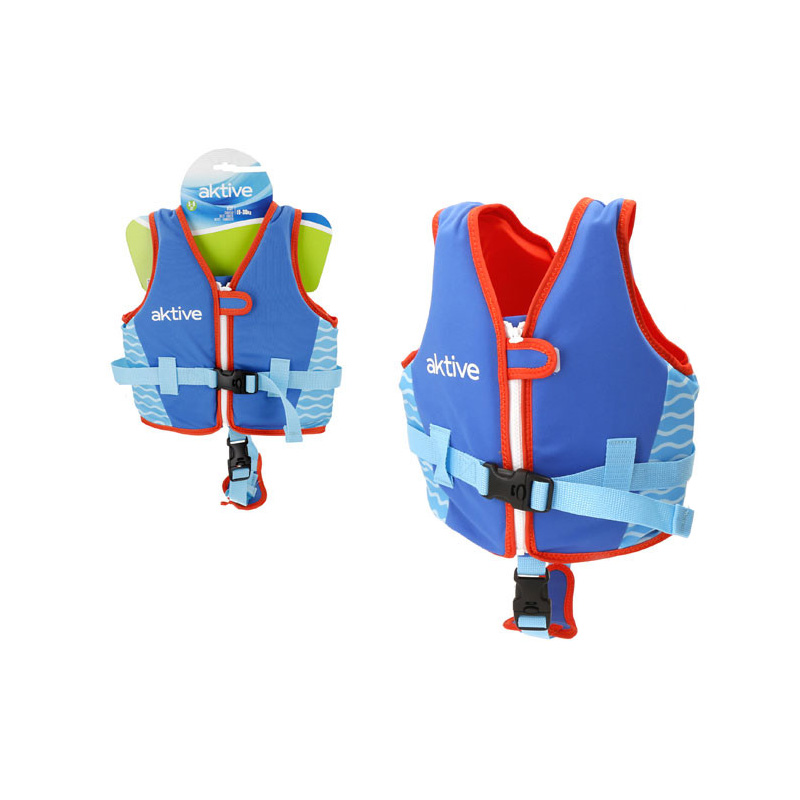 Chaleco de natación 3/6 años 19/30kg Aktive - azul