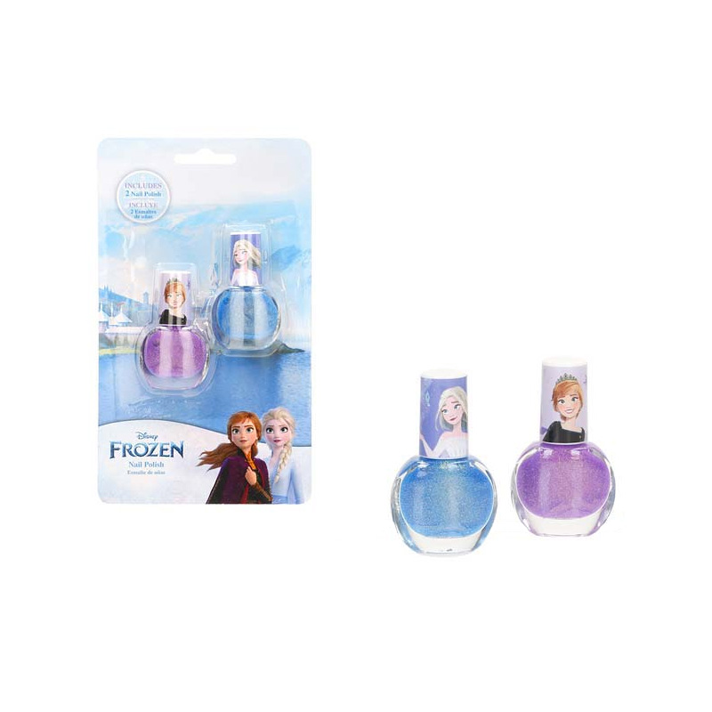 Set de 2 esmaltes uñas Frozen Disney