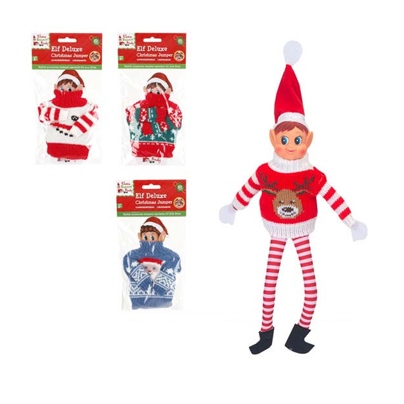 Jersey navideño Elfo Elves Behavin Badly
