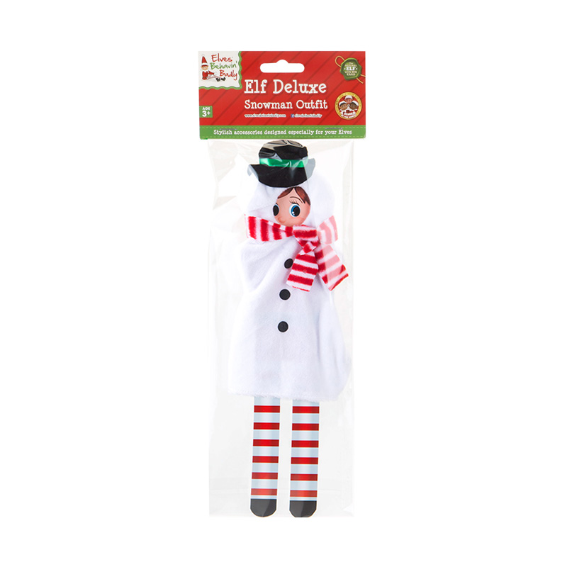 Disfraz muñeco de nieve Elfo Elves Behavin Badly