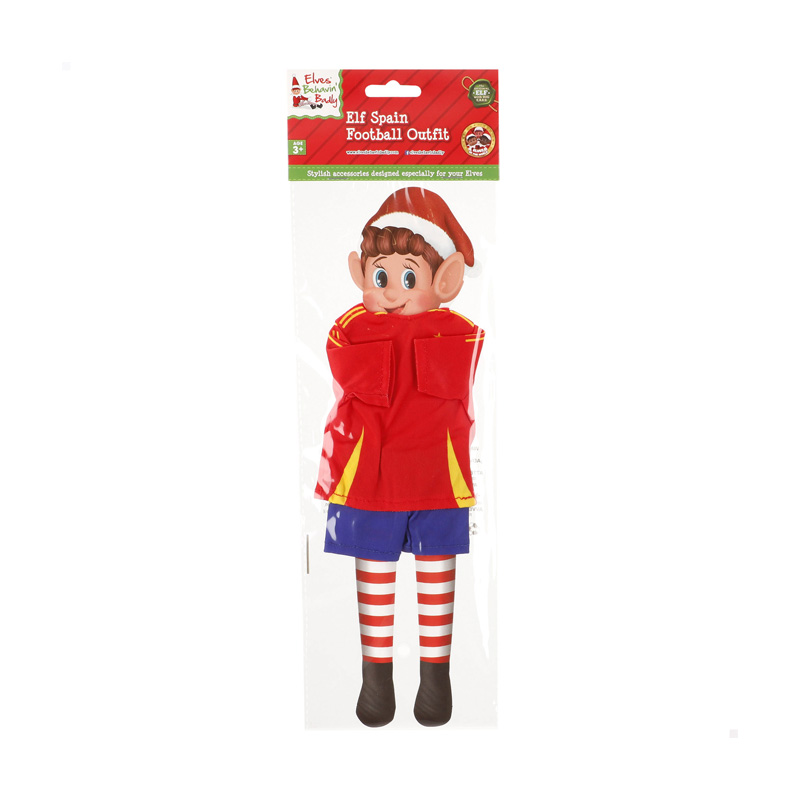 Disfraz camiseta futbol Elfo Elves Behavin Badly