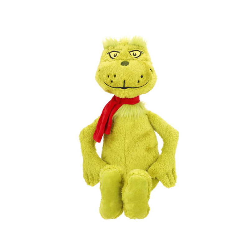 Peluche El Grinch Navidad 50cm - bufanda