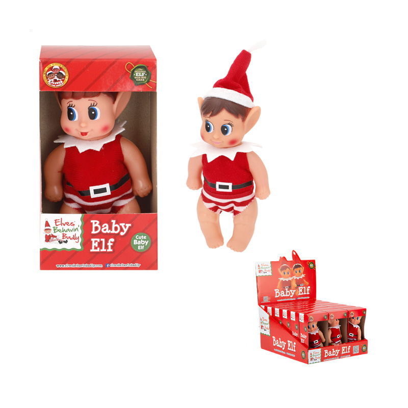 Expositor 18 muñecos Baby Elf Elves Behavin Badly