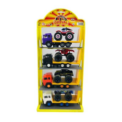 Wholesaler of Miniaturas camión c/coches Monster Jump escala 1:43