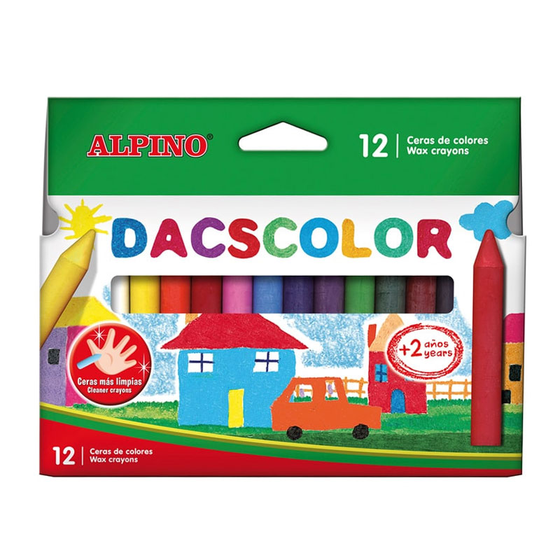 Caja de 12 ceras de colores Bic Kids Plastidecor - Kilumio