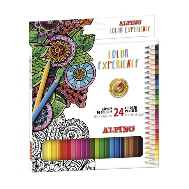 Set 24 lápices de colores Alpino Color Experience 3,3mm