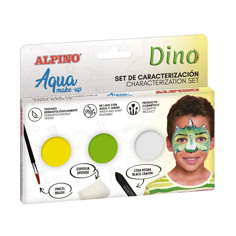 Set de maquillaje acuarelable Alpino Aqua Dino 批发