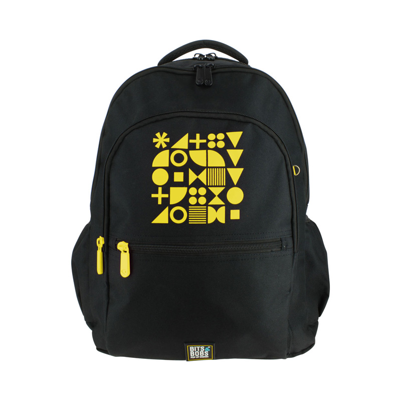 Mochila grande Roomy Bits&Bobs Flúor Amarillo 46cm
