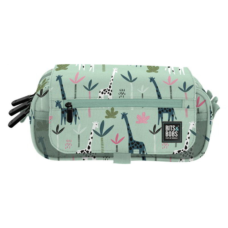 Distribuidor mayorista de Estuche portatodo triple c/solapa Bits&Bobs Jungle