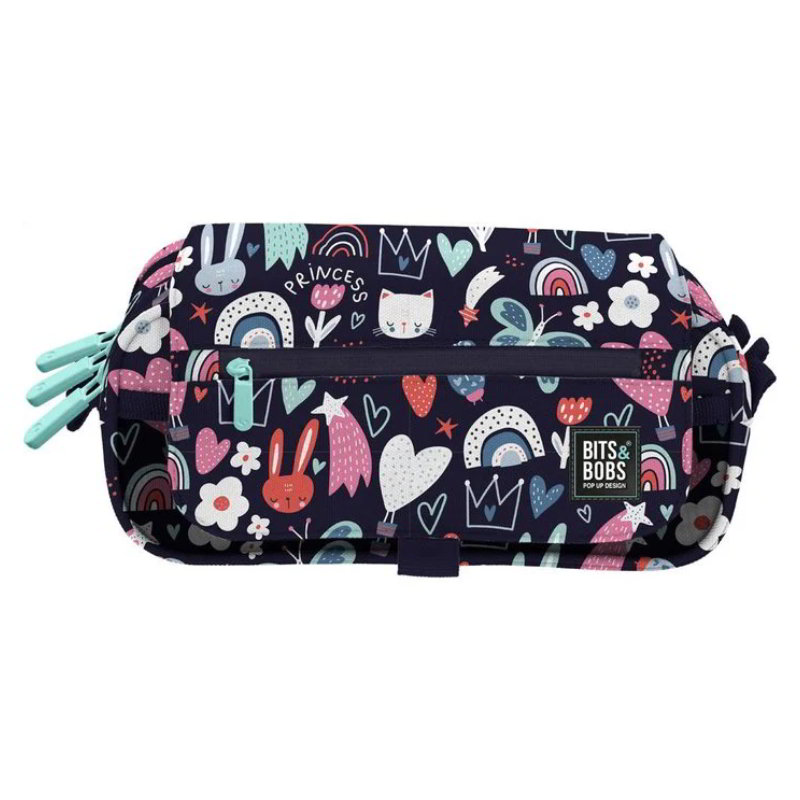 Distribuidor mayorista de Estuche portatodo triple c/solapa Bits&Bobs Princess