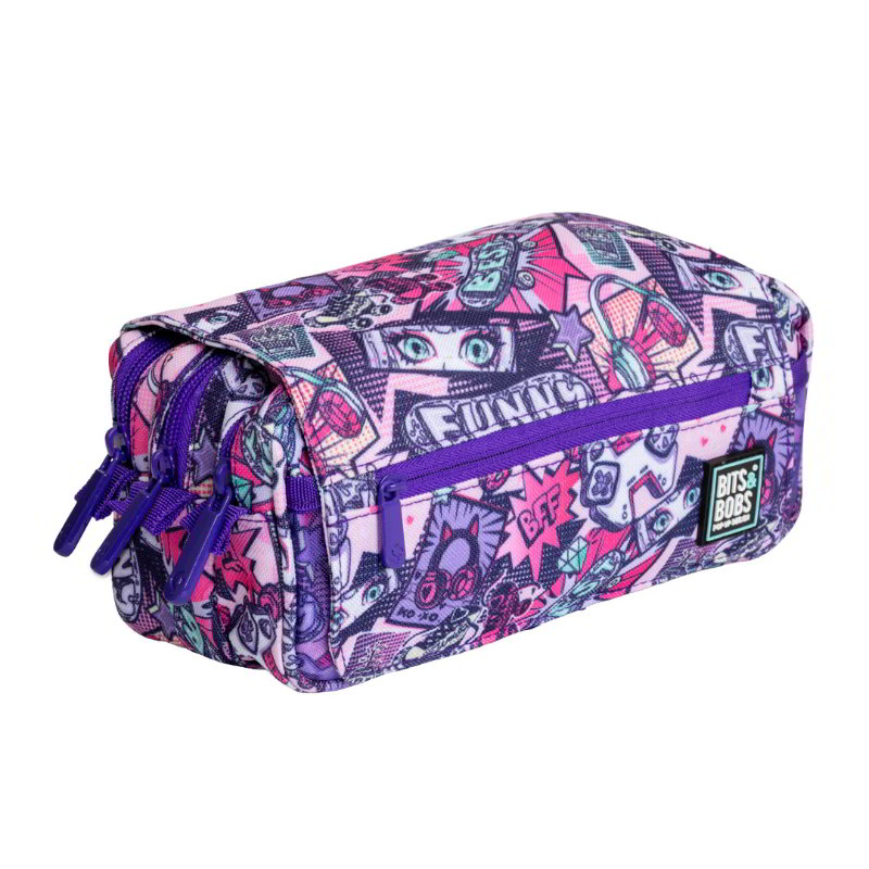 Distribuidor mayorista de Estuche portatodo triple c/solapa Bits&Bobs Manga