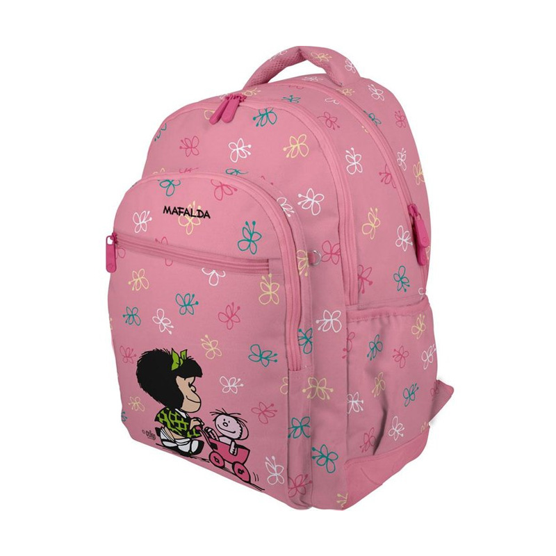 Mochila grande Rubber Mafalda Baby Cart 45cm