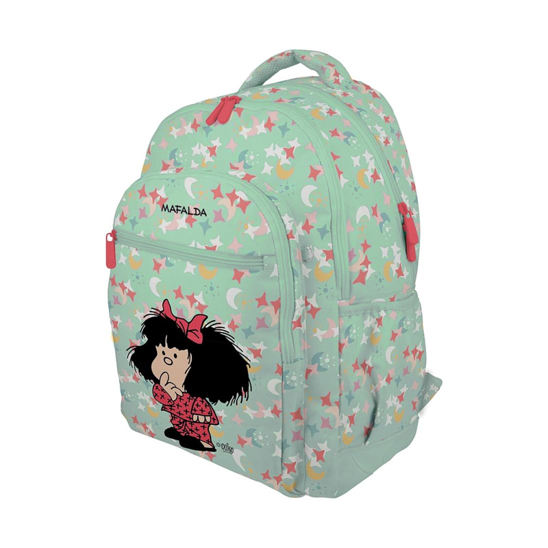 Mochila grande Rubber Mafalda Pijama 45cm