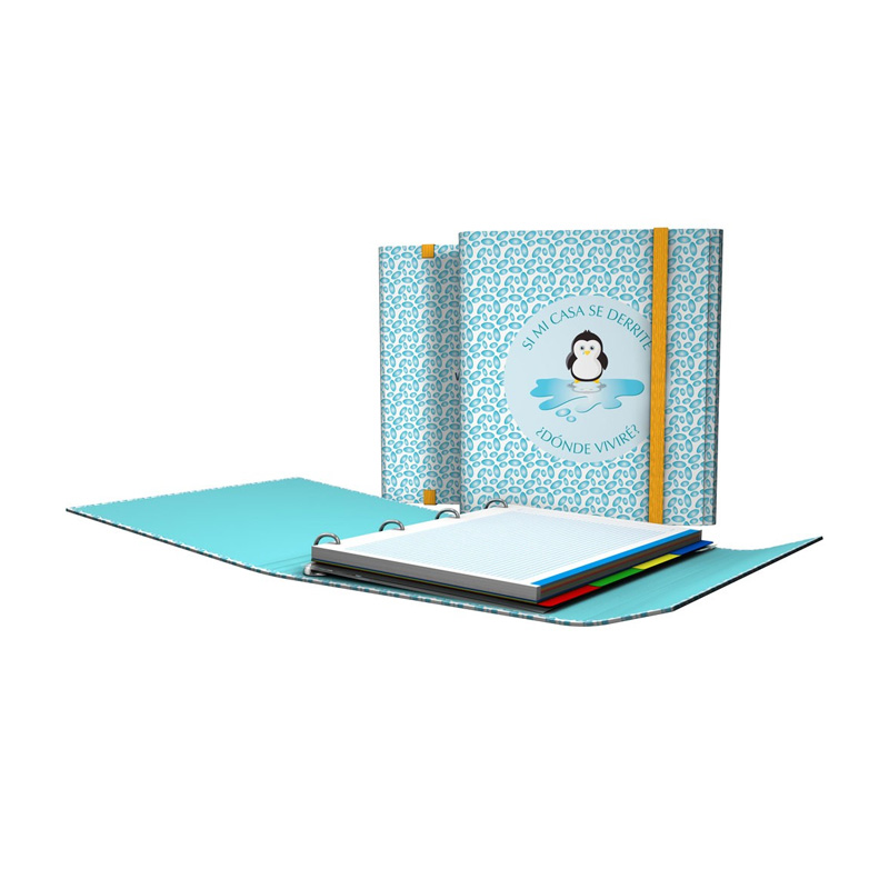 Carpeta de anillas Carpeplús Pingüino