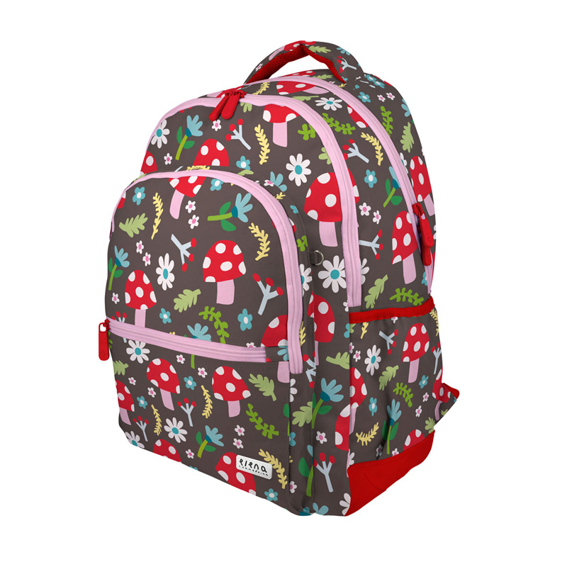 Mochila grande Rubber Setas 45cm