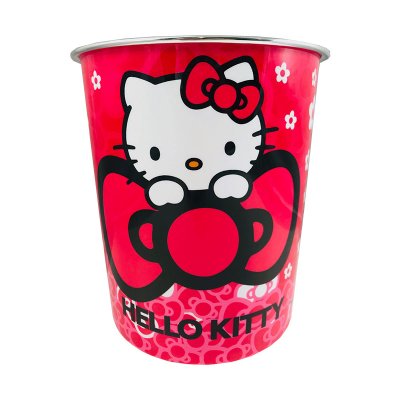 Papelera plástico Hello Kitty 22cm 批发