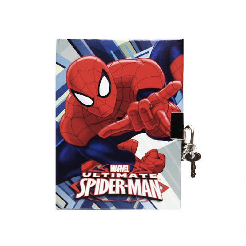 Distribuidor mayorista de Mini diario con candado Ultimate Spiderman
