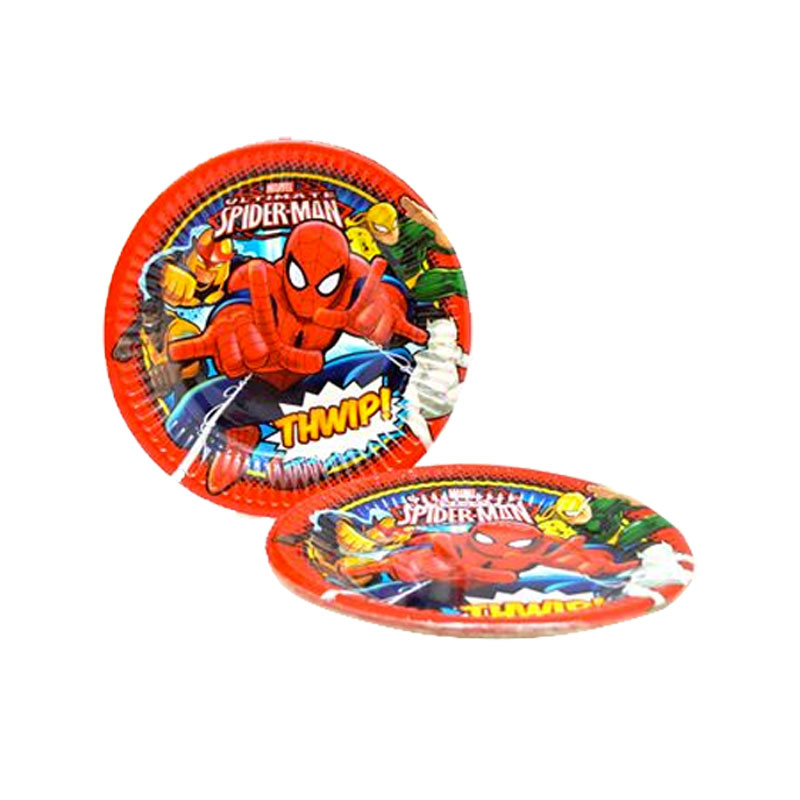 8 platos desechables 20cm Ultimate Spiderman - Kilumio