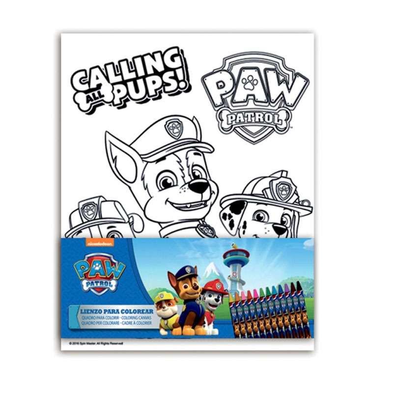 Distribuidor mayorista de Lienzo para colorear Paw Patrol
